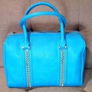 NEW! Turquoise Blue Satchel